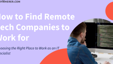 how to find remote tech companies