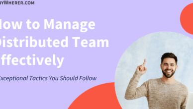 how to manage distributed team