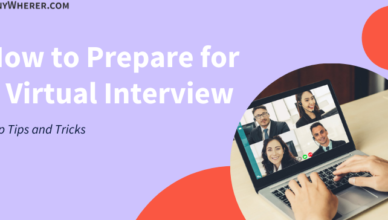 how to prepare for a virtual interview