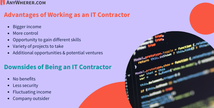 pros and cons of working as an it contractor