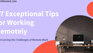 tips for working remotely