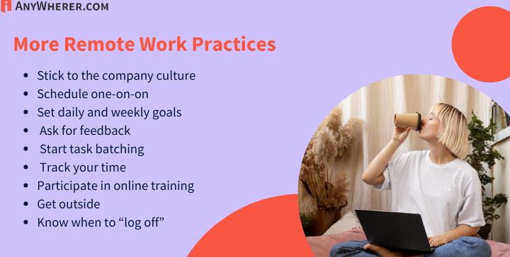 tips on how to work remotely effectively