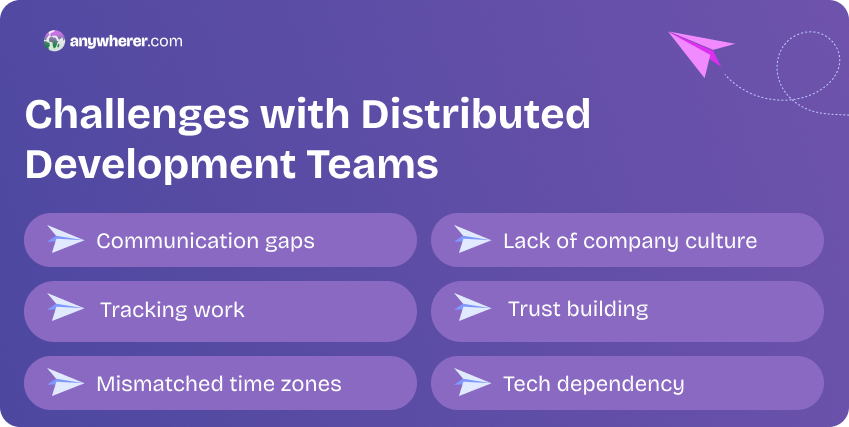 top challenges in dealing with a globally distributed team