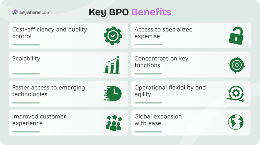 main bpo benefits