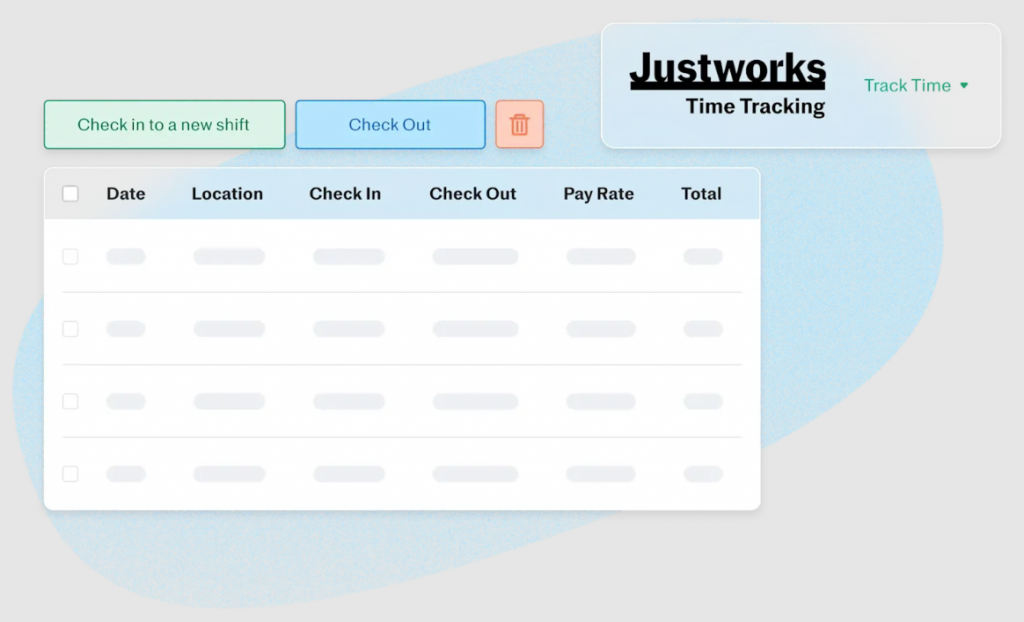 Justworks time tracking